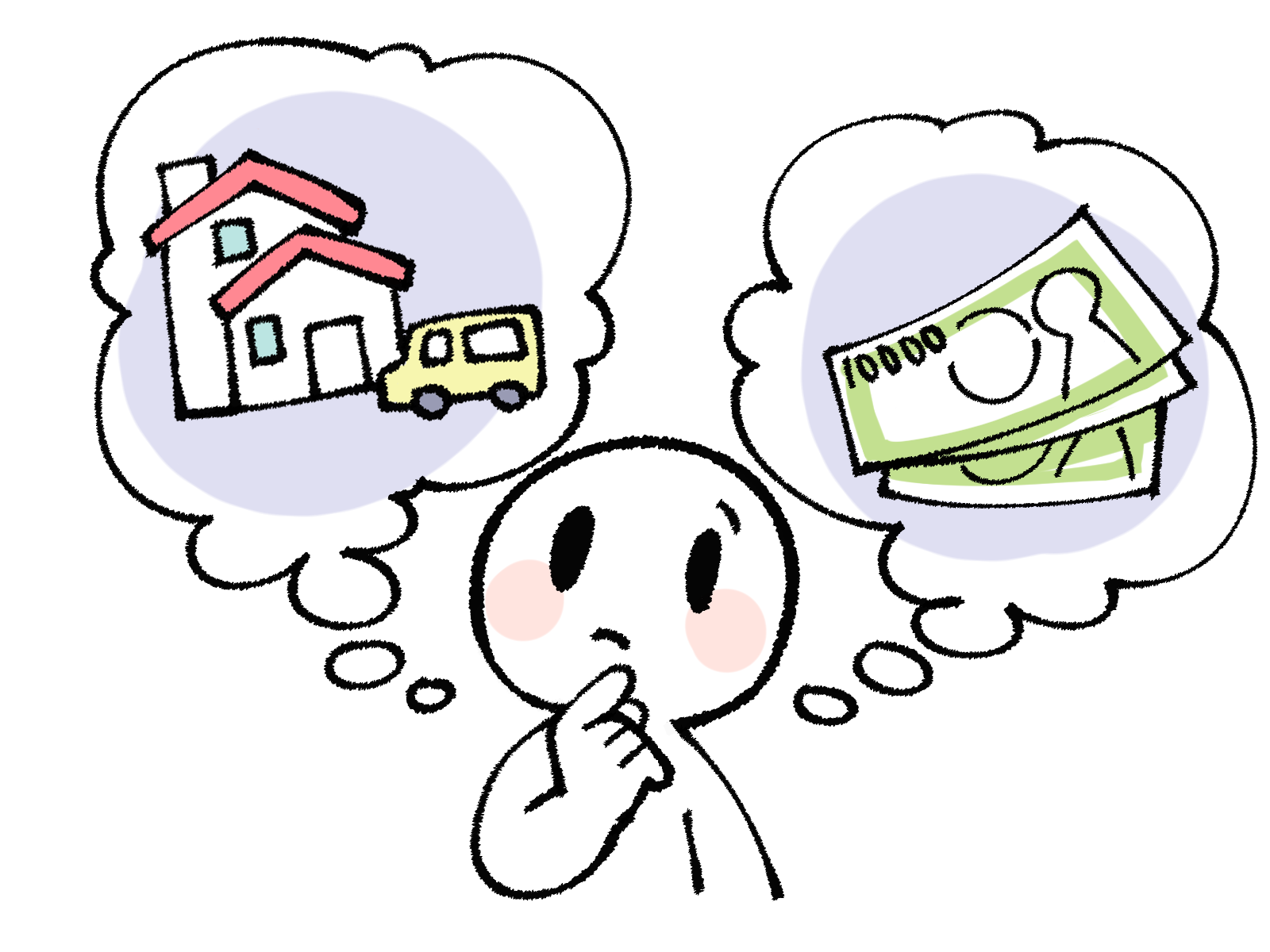預金と住宅ローンと投資と